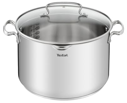 Tefal DUETTO+ G71964, Rund, Rustfritt stål, Rustfritt stål, Rustfritt stål, Keramisk, Gass, Halogen, Induksjon, Forseglet Plate, 250 °C