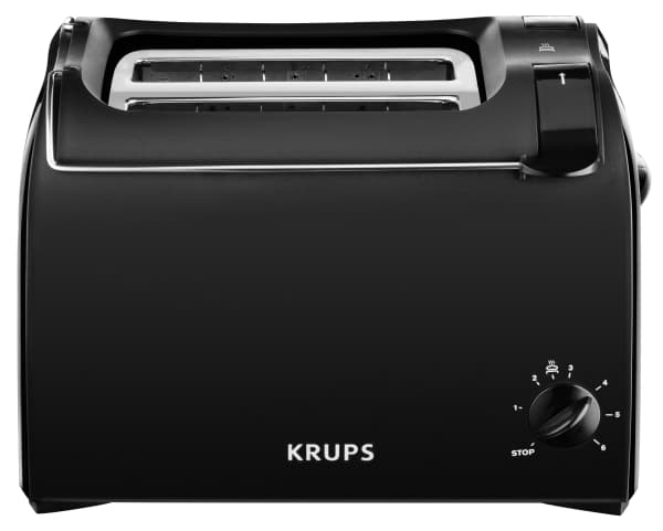 Krups Proaroma KH1518, 2 skiver, Sort, Plast, 850 W, 850 W, 850 W