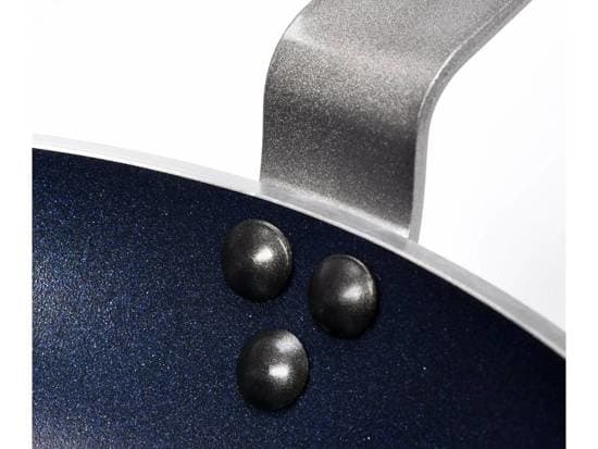 Yato YG-00131, Rund, All-bruk panne, Sort, Rustfritt stål, Teflon Platinum Plus, 250 °C, Aluminium