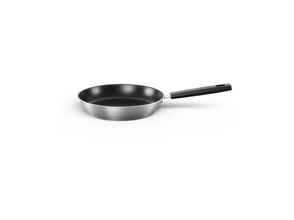 Fiskars Hard Face, Rund, All-bruk panne, Sort, Rustfritt stål, 150 °C, Rustfritt stål, Keramisk, Gass, Halogen, Induksjon, Forseglet Plate