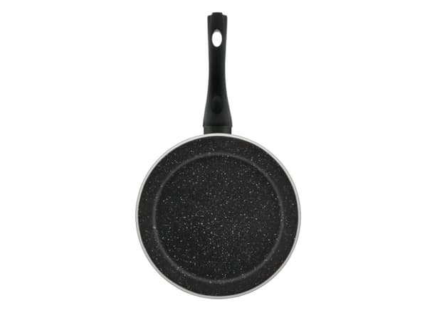 JATA SF118, Rund, All-bruk panne, Sort, Aluminium, 3 mm, Keramisk, Gass, Halogen, Induksjon, Forseglet Plate