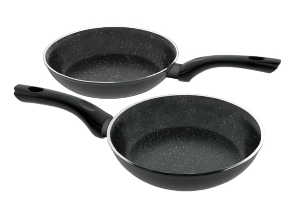 JATA SF118, Rund, All-bruk panne, Sort, Aluminium, 3 mm, Keramisk, Gass, Halogen, Induksjon, Forseglet Plate