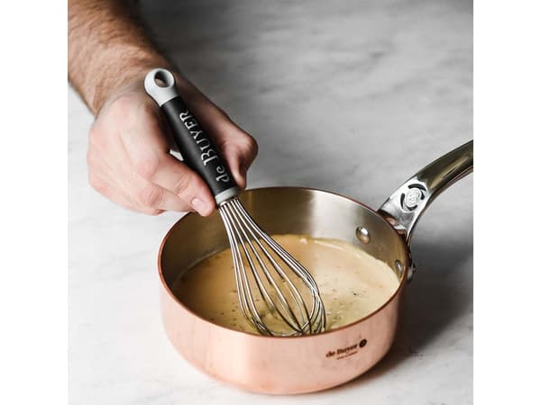 Patelnia De Buyer De Buyer Prima Matera Sauté Pan Copper/steel 24cm straight ind.