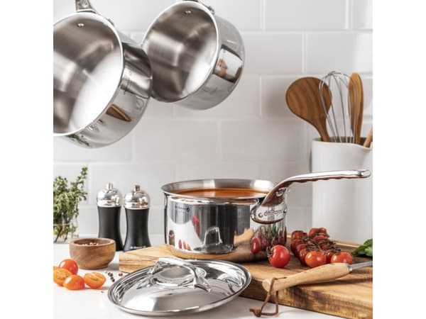 de Buyer Affinity, 1,7 l, Rund, Rustfritt stål, Rustfritt stål, Rustfritt stål, Rustfritt stål