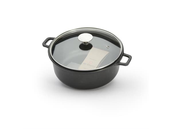 de Buyer Choc Extreme, 6,6 l, Sort, Aluminium, Aluminium, Sort, Frankrike