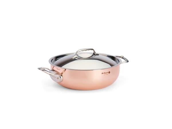 de Buyer Prima Matera, 5 l, Koppar, Koppar, Rostfritt stål, Rostfritt stål, Rostfritt stål, 27,9 cm