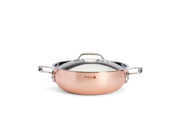 de Buyer Prima Matera, 5 l, Koppar, Koppar, Rostfritt stål, Rostfritt stål, Rostfritt stål, 27,9 cm