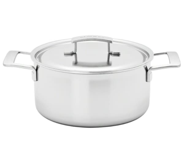 Demeyere INDUSTRY 5 40850-669-0 sovsegryde 5.2L Rund Sølv