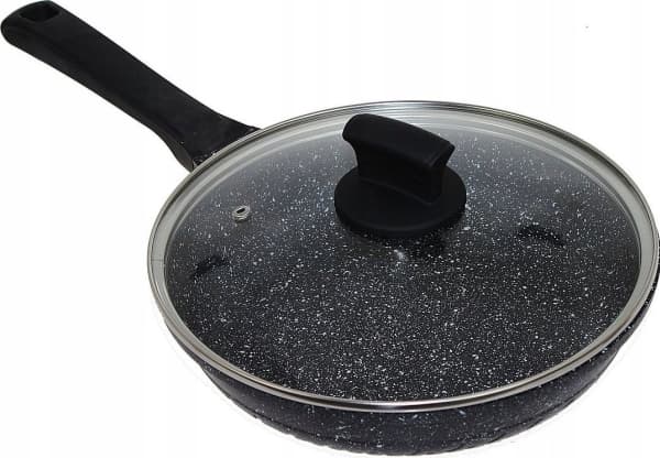 Maestro MR-1225-20 - Stekpanna med granitbeläggning och lock 20 cm (MR1225_20)