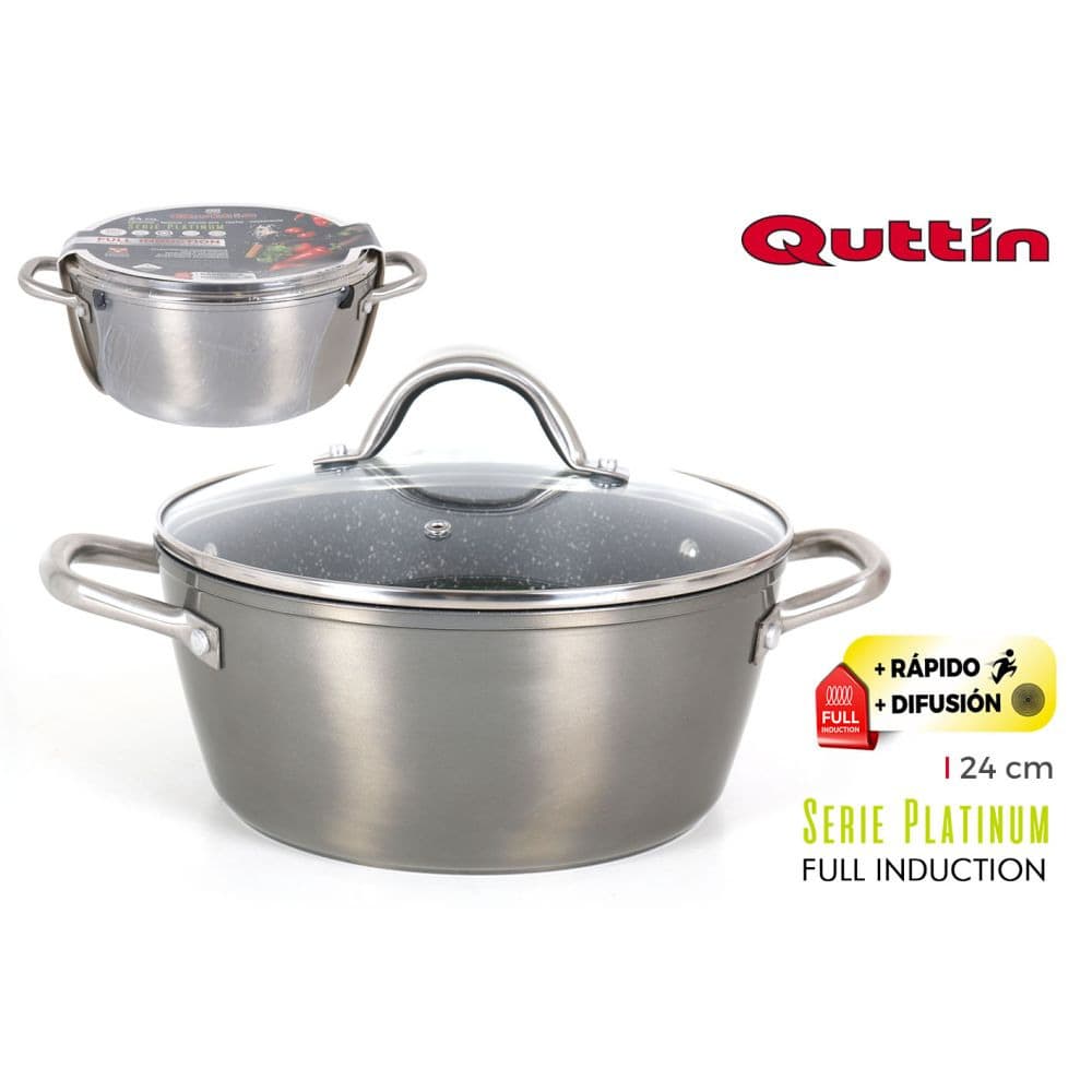 24cm full induction with platinum lid