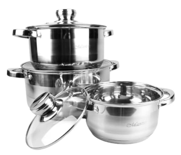 Maestro MR-2220-6L Et sæt gryder på 6 elementer
