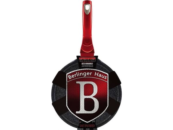 Berlinger Haus Berlingerhaus pannkoogivorm Metallic Line Burgundy Edition, 28 cm
