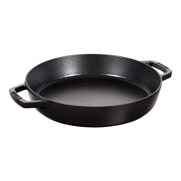 STAUB - Paella-panne - 34 cm - 4.25 L - rund - svart