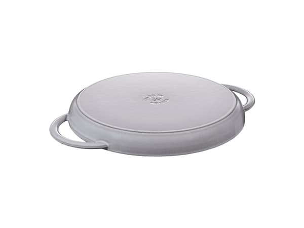 STAUB - Grillpanna - 30 cm - rund - grafitgrå