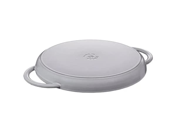 STAUB - Grillpanna - 30 cm - rund - grafitgrå