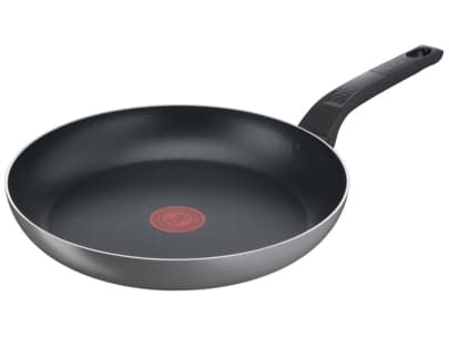 Tefal Easy Plus B5690653, Pyöreä, Monikäyttöinen paistinpannu, Musta, Titaani, Alumiini, Lämpöpiste