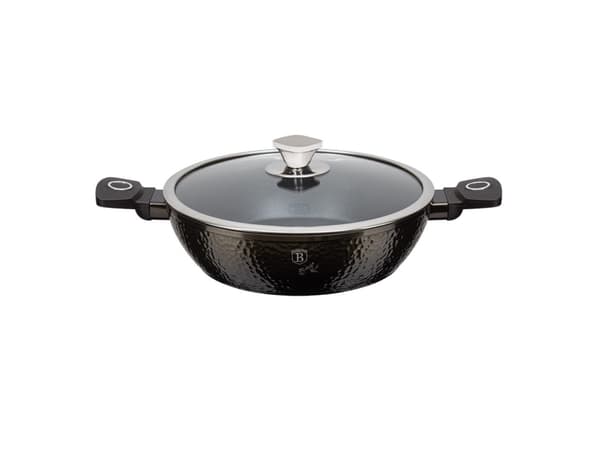 Berlinger Haus BH/6577, 3,8 L, Pyöreä, Musta, Harmaa, Alumiini, Titaani, Musta