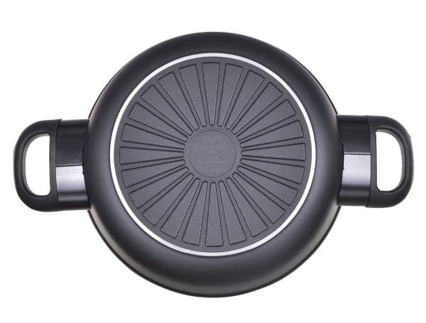 BALLARINI 75002-923-0, Rund, Serving pan, Sort, Keravis, Aluminium, Thermo-Spot