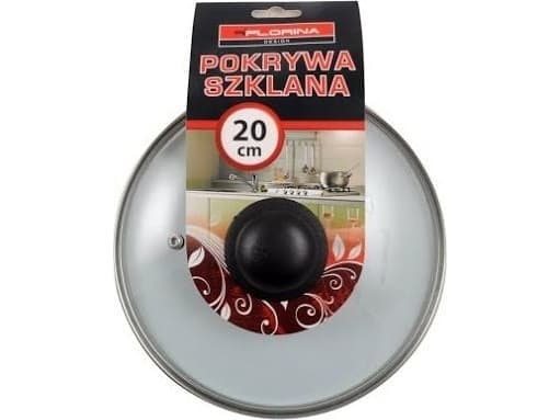 SKK Stiklinis dangtis frying pan, 20 cm