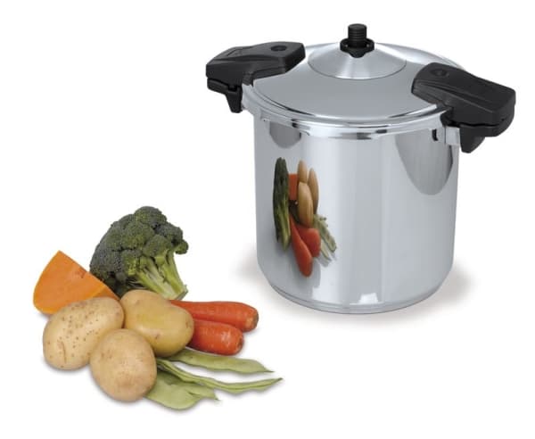 JATA OSR4, 4 l, Keramiska, gas, halogen, Induktion, Gjutjärnsplattor, Rostfritt stål, 22 cm, Rostfritt stål, 1,2 mm