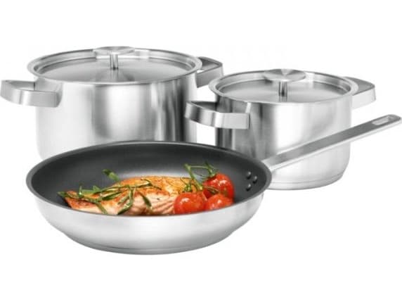 Electrolux E3SS, Rustfritt stål, Rustfritt stål, 3 stykker