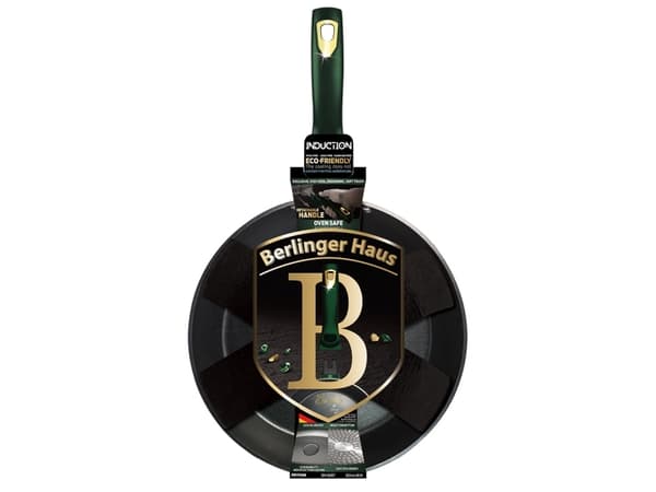 Berlinger Haus BH/6087, Rund, All-bruk panne, Grønn, Titan, Aluminium, 1,7 l