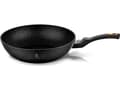 Miniatyrbilde 1 av 5: Berlinger Haus Lumarko Wok Granite Frying Pan 30cm Berlinger Haus Black Rose Bh-6178!