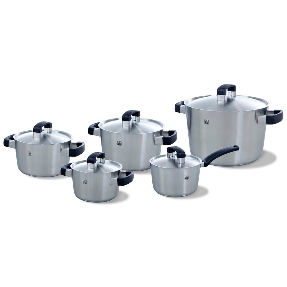 BK Conical Cool Cookware set - 5 delar - rostfritt stål