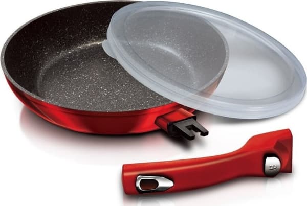 Berlinger Haus Metallic Line Burgundy Edition Frying pan No data 20 21 18 12 16 14 23 24 25 26 12.5 13 22 10 15 17 16.5 11 26.5cm