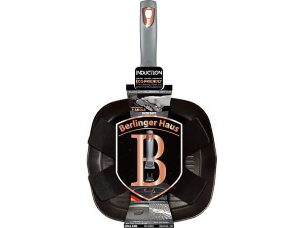 Frying pan Berlinger Haus GRILL PAN WITH DETACHABLE HANDLE 28 CM MOONLIGHT COLLECTION BH/6083