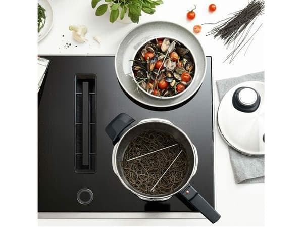 Fissler Vitaquick Premium, 8 l, Elektrisk, gas, Rostfritt stål, 26 cm, Rostfritt stål, Löstagbar