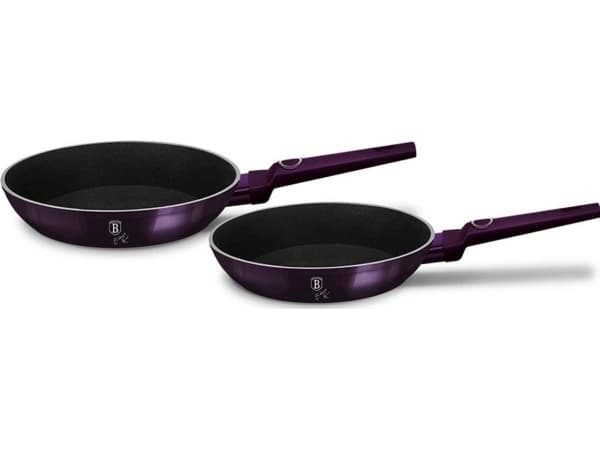 Berlinger Haus frying pan Purple eclipse collection Titanium 26 22cm 2pcs.