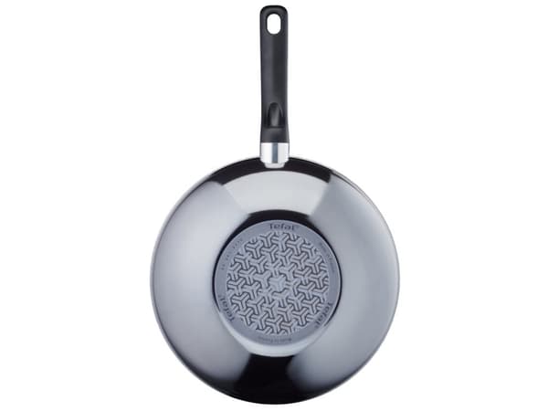 Tefal Resist D5261932, Pyöreä, Vokki-/öljyvokkipannu, Musta, Titaani, 175 °C, Alumiini