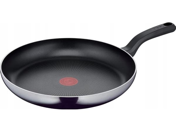 Tefal Resist D52608, Rund, All-bruk panne, Sort, Titan, 175 °C, Aluminium