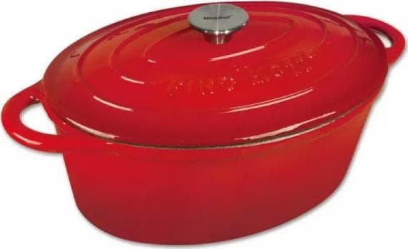 KingHoff emaljert støpejernsstekepanne 33 cm KINGHOFF KH-1612