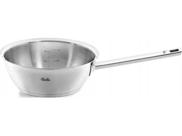 Fissler 084-148-20-100/0, Rund, Sautépanne, Rustfritt stål, 230 °C, Rustfritt stål, 1,9 l
