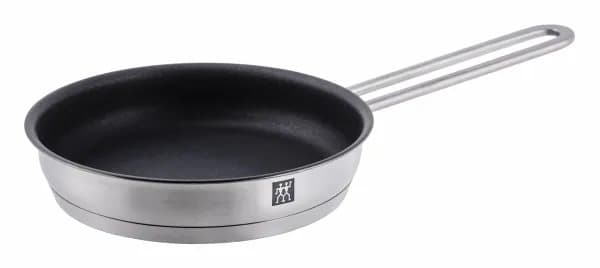 ZWILLING Pico, Rund, All-bruk panne, Sort, Rustfritt stål, 230 °C, Rustfritt stål, Keramisk, Gass, Halogen, Induksjon, Forseglet Plate