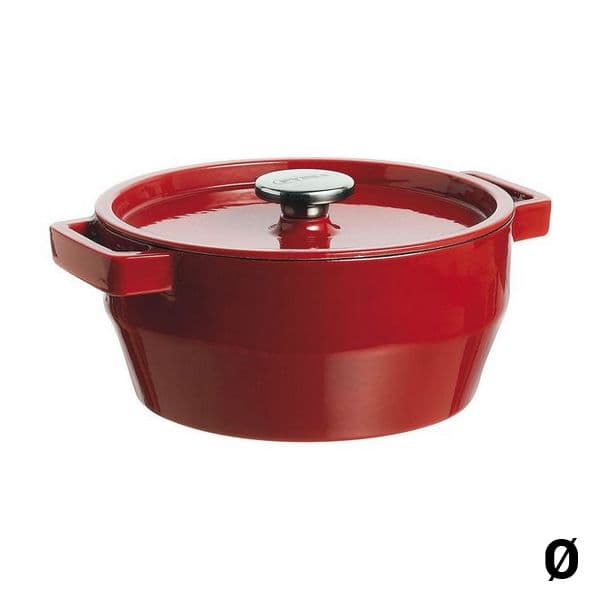 Gryde Med Låg Pyrex Slow Cook Støbejern