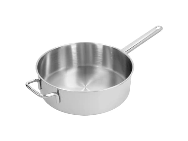 Demeyere Apollo Low straight sauté pan, Silver, Rostfritt stål, 2,5 l, 24 cm