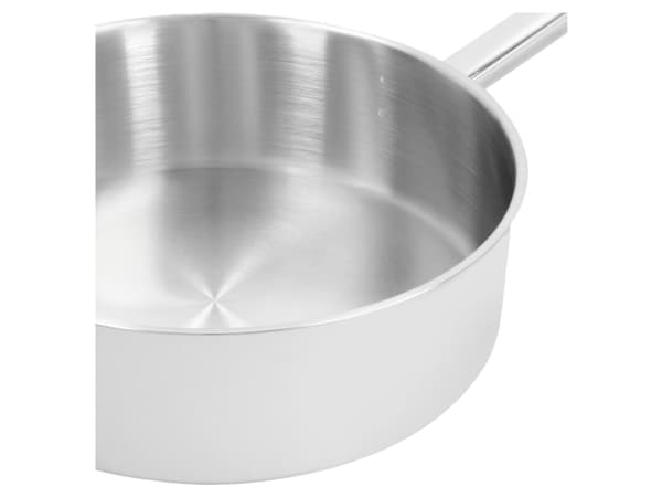 Demeyere Apollo Low straight sauté pan, Silver, Rostfritt stål, 2,5 l, 24 cm