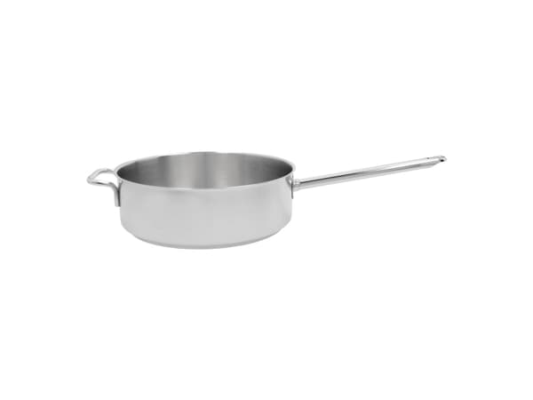 Demeyere Apollo Low straight sauté pan, Silver, Rostfritt stål, 2,5 l, 24 cm