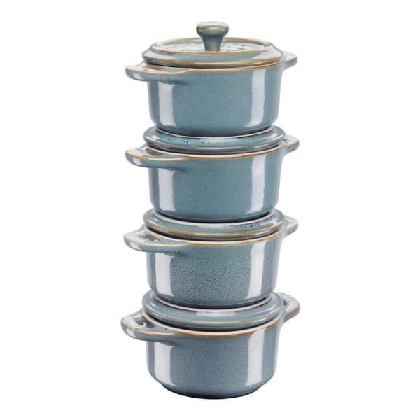 ZWILLING STAUB CERAMIQUE, Gryde bradepande, Rund, Keramisk, 1 person(er), Turkis, Emalje