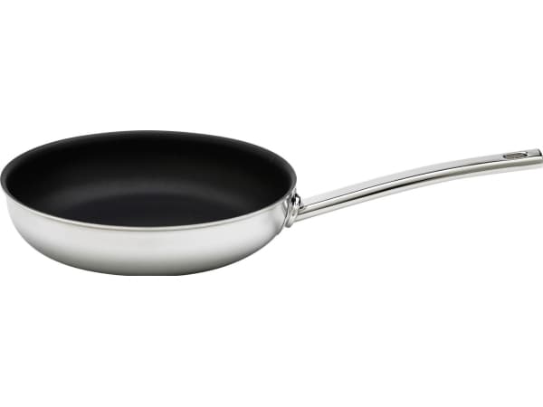 Demeyere 40850-796-0, Pyöreä, Monikäyttöinen paistinpannu, Ruostumaton teräs, 230 °C, Ruostumaton teräs, Keraaminen, Kaasu, Halogeeni, Induktio
