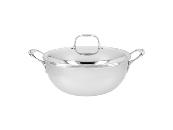 Demeyere 40850-935-0, Pyöreä, Monikäyttöinen paistinpannu, Ruostumaton teräs, Ruostumaton teräs, 4,8 L, Ruostumaton teräs