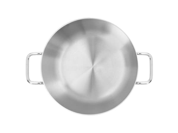 Demeyere 40850-766-0, Pyöreä, Monikäyttöinen paistinpannu, Ruostumaton teräs, Ruostumaton teräs, 3,3 L, Lasi