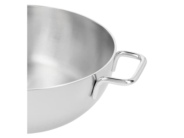 Demeyere 40850-766-0, Pyöreä, Monikäyttöinen paistinpannu, Ruostumaton teräs, Ruostumaton teräs, 3,3 L, Lasi