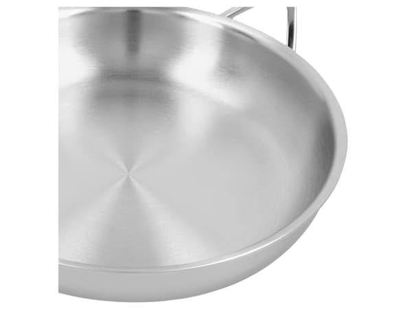 Demeyere 40850-950-0, Rund, All-bruk panne, Rustfritt stål, Rustfritt stål, Keramisk, Gass, Halogen, Induksjon, Rustfritt stål