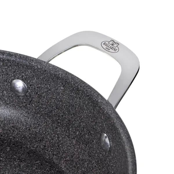 BALLARINI 75002-811-0, Rund, Serving pan, Grå, Granitt/titan, Aluminium, Glass