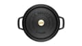 Miniatyrbilde 4 av 5: Staub Cocotte, Sort, Støpejern, 20 cm, 3,4 kg