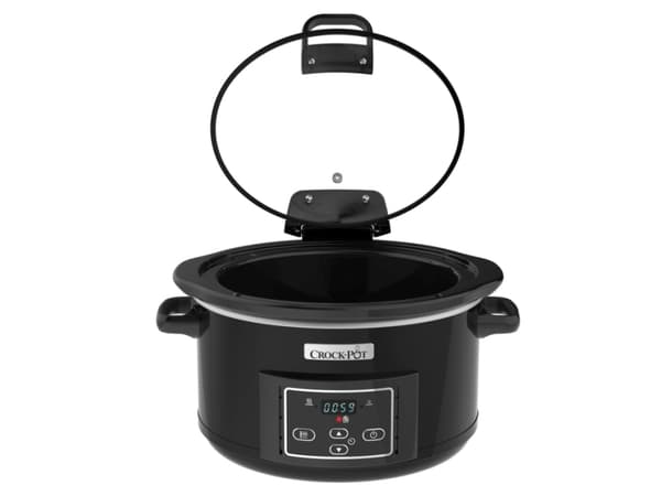 Crock-Pot CSC052X, Svart, Silver, Glas